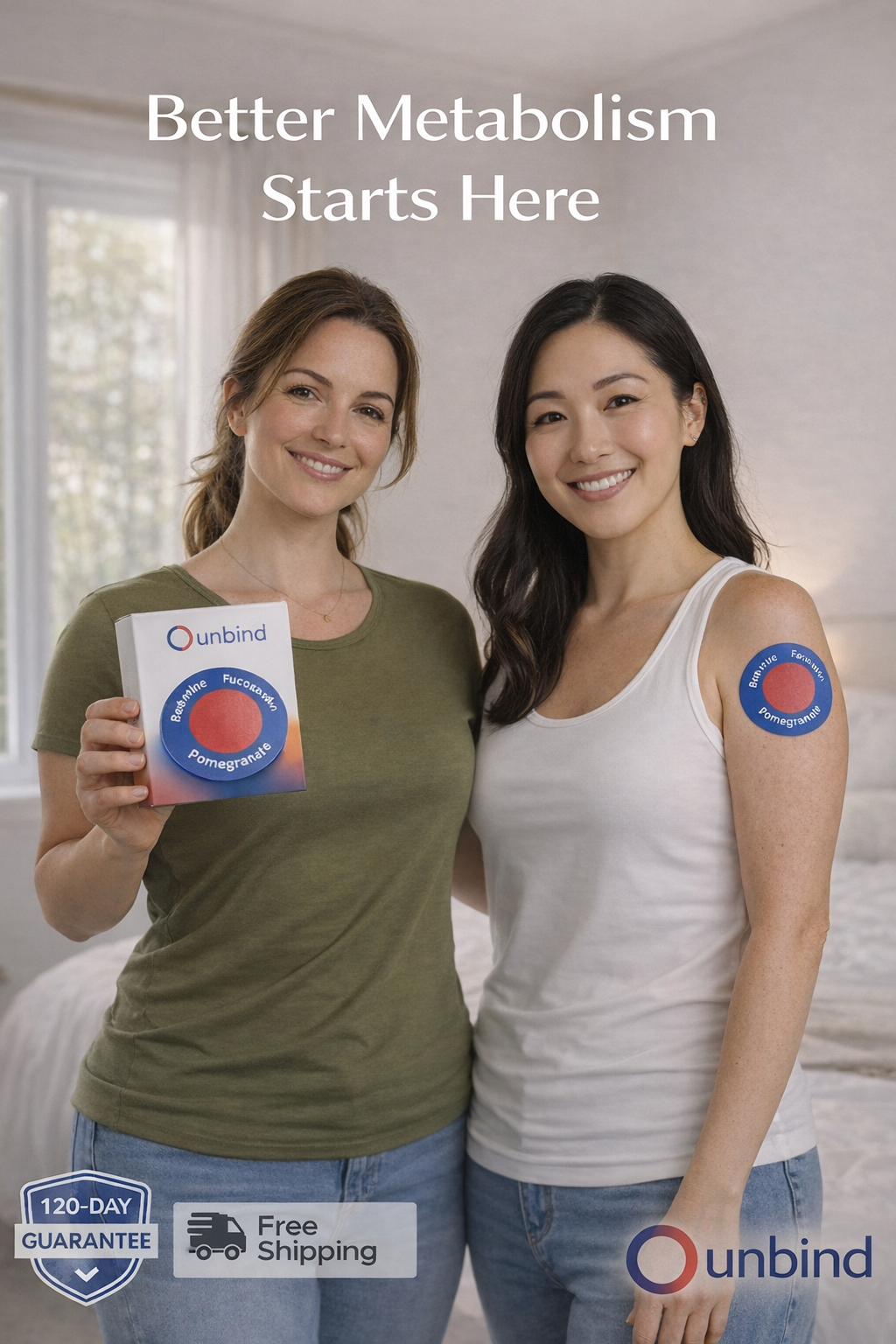 Unbind Release The Berberine Patch Built For PCOS Bodies